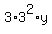 3%2A3%5E2%2Ay