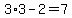 3%2A3-2=7