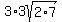 3%2A3sqrt%282%2A7%29