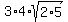 3%2A4%2Asqrt%282%2A5%29