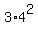 3%2A4%5E2