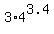 3%2A4%5E3.4