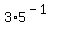 3%2A5%5E%28-1%29