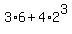 3%2A6%2B4%2A2%5E3