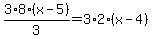 3%2A8%28x-5%29%2F3=+3%2A2%28x-4%29