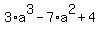 3%2Aa%5E3-7%2Aa%5E2%2B4