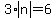 3%2Aabs%28n%29+=+6