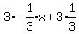 3%2Aexpr%28-1%2F3%29%2Ax%2B3%2Aexpr%281%2F3%29%29