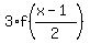 3%2Af%28%28x-1%29%2F2%29