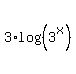 3%2Alog%28%283%5Ex%29%29+