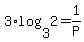3%2Alog%283%2C2%29+=+1%2FP