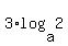 3%2Alog%28a%2C2%29