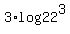 3%2Alog2+2%5E3