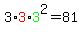 3%2Ared%283%29%2Agreen%283%29%5E2=81