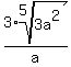 3%2Aroot%285%2C3a%5E2%29%2Fa