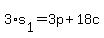 3%2As%5B1%5D+=+3p+%2B+18c