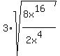 3%2Asqrt%28%288x%5E16%29%2F%282x%5E4%29%29