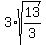 3%2Asqrt%2813%2F3%29