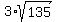 3%2Asqrt%28135%29