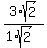 3%2Asqrt%282%29%2F%281%2Asqrt%282%29%29+