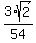 3%2Asqrt%282%29%2F54