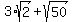 3%2Asqrt%282%29+%2B+sqrt%2850%29