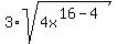 3%2Asqrt%284x%5E%2816-4%29%29