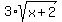 3%2Asqrt%28x%2B2%29