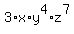 3%2Ax%2Ay%5E4%2Az%5E7