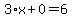 3%2Ax%2B0=6