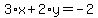 3%2Ax%2B2%2Ay=-2