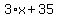 3%2Ax%2B35