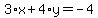 3%2Ax%2B4%2Ay=-4