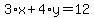 3%2Ax%2B4%2Ay=12