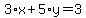 3%2Ax%2B5%2Ay=3