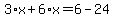 3%2Ax%2B6%2Ax=6-24