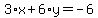3%2Ax%2B6%2Ay=-6