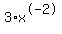 3%2Ax%5E-2