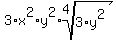 3%2Ax%5E2%2Ay%5E2%2Aroot%284%2C+3%2Ay%5E2%29