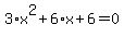 3%2Ax%5E2%2B6%2Ax%2B6=0