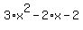 3%2Ax%5E2-2%2Ax-2