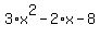 3%2Ax%5E2-2%2Ax-8