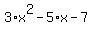 3%2Ax%5E2-5%2Ax-7