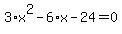 3%2Ax%5E2-6%2Ax-24=0