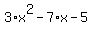 3%2Ax%5E2-7%2Ax-5