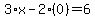 3%2Ax-2%2A%280%29=6
