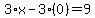 3%2Ax-3%2A%280%29=9