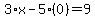 3%2Ax-5%2A%280%29=9