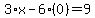 3%2Ax-6%2A%280%29=9