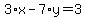 3%2Ax-7%2Ay=3